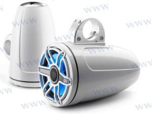 M6 7.7" TowerCoaxialSpeakers LED White S