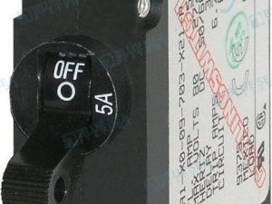 MAGNETIC CIRCUIT BREAKER 50 A. BLACK