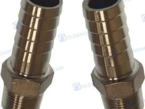 MALE HOSE ADAPTOR 1/2" 15mm (2)