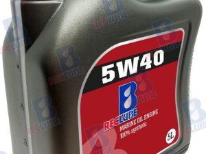 MARINE ENGINE OIL 100% SYNT. 5W40-5L x3