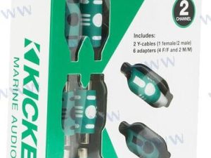 Marine series Y-Adaptor,RCA Male/Female