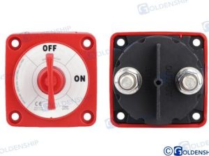 MINI BATTERY SWITCH W/KEY 2 POS ON/OFF