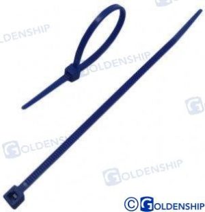 NYLON CABLE TIE 200X3,6 BLUE (PACK 100)