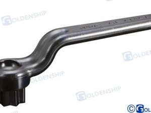 OCTAGONAL KEY FOR DECK FILLERS "ISEO"