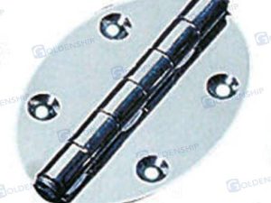 OVAL INOX HINGE 78X56 (PACK 2)