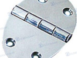 OVAL INOX HINGE 78X56 (PACK 2)