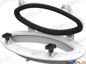 OVAL PORTHOLE 130*410*220 WHITE