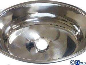 OVAL WASHBASIN W/SINK DRAIN - EXT. 265X3