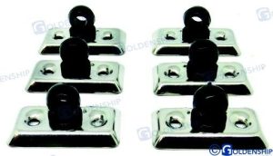 PACK OF 6 - FENDER HOOK XX. & PLASTIC