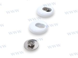 PAIR COVERS 1 BUTTON MODEL H2O 36"