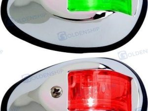 PAIR VERTICAL NAVIGATION LIGHTS 304 SS L