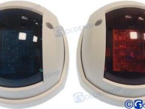 PAIR VERTICAL NAV.LIGHTS WHITE - LED