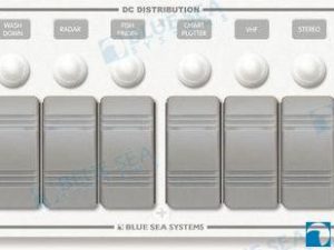 PANEL WATERPROOF 12VDC 8 BREAKER HORZ.