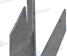 PLATE ANCHOR HOT D. GALV. 8 KG