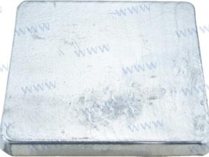 PLATE SQUARE without holes 100*100 H10