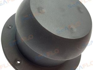 PLUMBING VENT 134,5*71,5 mm - BLACK