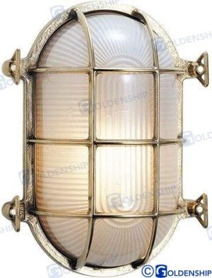 POLISHED BRASS LIGHT 220V - 175*130MM