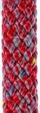POLY-BRAID-32 10MM. GREY/RED (110 M)