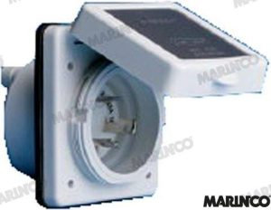 POLYCARBONATE SOCKET 16A 220V