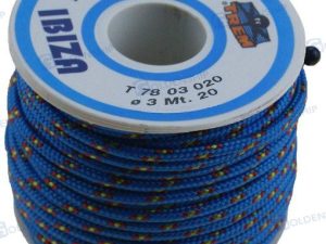 POLYESTER BRAIDED ROPE 4 MM.