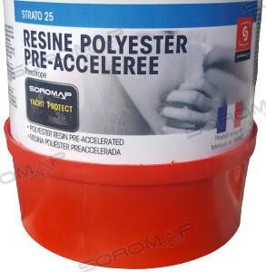 POLYESTER RESIN 375 GRS.
