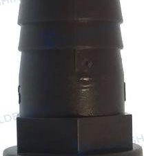 POLYPROPYLENE MALE HOSE CONNECTOR 3/4-25