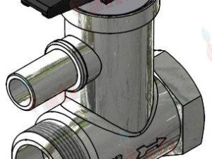 PRESSURE RELIEF BLACK - 1/2" - tar. 6 ±