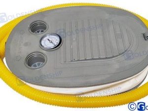 PUMP WITH GAUGE METRE