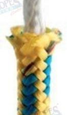 RACING- 2002 4MM. YELLOW/BLUE (100 M)