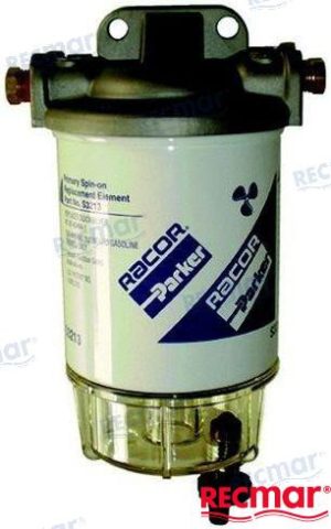 RACOR FILTER W/PLASTIC BRACKET