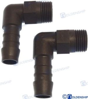 RACORD 90º POLYAMIDE 3/8 - 12 (2)