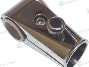 RAIL MOUNT FLAG POLE SOCKET 25 MM.