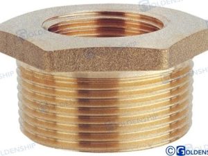 REDUCING BUSH 2'' x 1''1/4  M.F. BRASS C