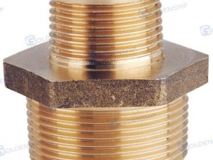 REDUCING NIPPLE 1'' x 3/4'' M.M. BRASS C