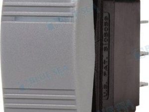 ROCKERSWITCH CONTURA DPDT (ON)-OFF-ON