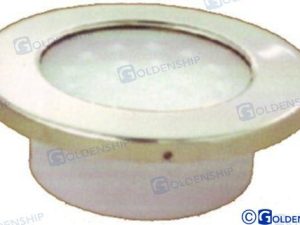 ROUND 12-24V,  5W, WHITE, HIGH-BRIGHT LE