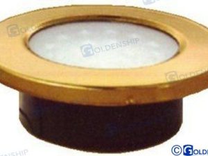 ROUND EXTERIOR DOME SS. LIGHT 4"