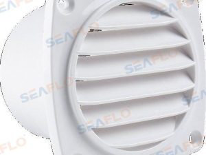 ROUND LOUVER AIR VENT 63,5*93,5 mm - WHI