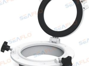 ROUND PORTHOLE 21 CM WHITE