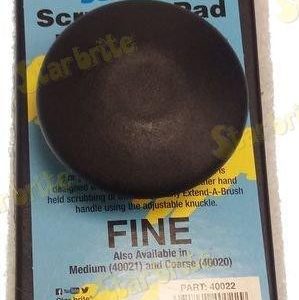 SCRUB PAD FINE WHITE