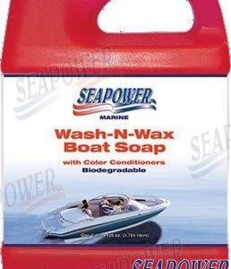SEAPOWER WASH-N-WAX SOAP 5 LT.