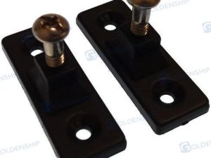 SIDE MOUNT NYLON BLACK (PACK 2)