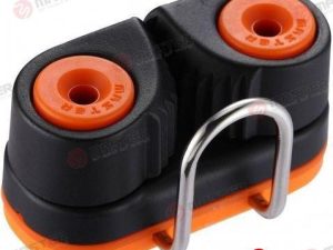 SMALL ALUMINUM CLEAT/WIRE FAIRLEAD