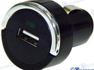 SOCKET 12/24 V 1 USB CHARGER 5V 2.1A