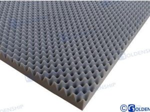 SOUND ABSORBER WITH ADHESIVE