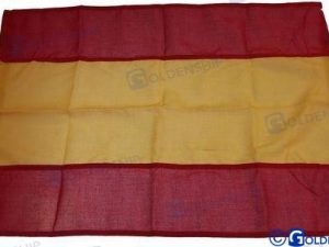 SPAIN FLAG 20*30 WITHOUT COAT OF ARMS 40
