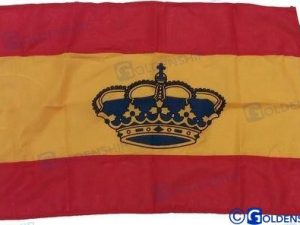 SPAIN FLAG WITH COAT OF ARMS 40*60