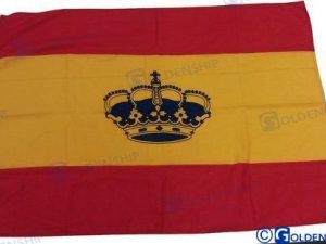 SPAIN FLAG WITH COAT OF ARMS 70*100