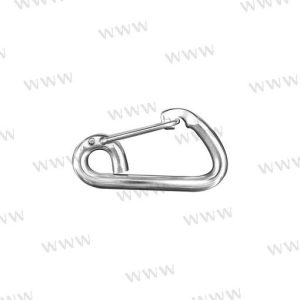 SPRING HOOK  SS 6MM (10)