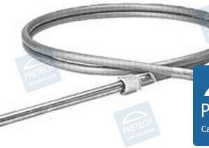 S.S. STEERING CABLE 12"
